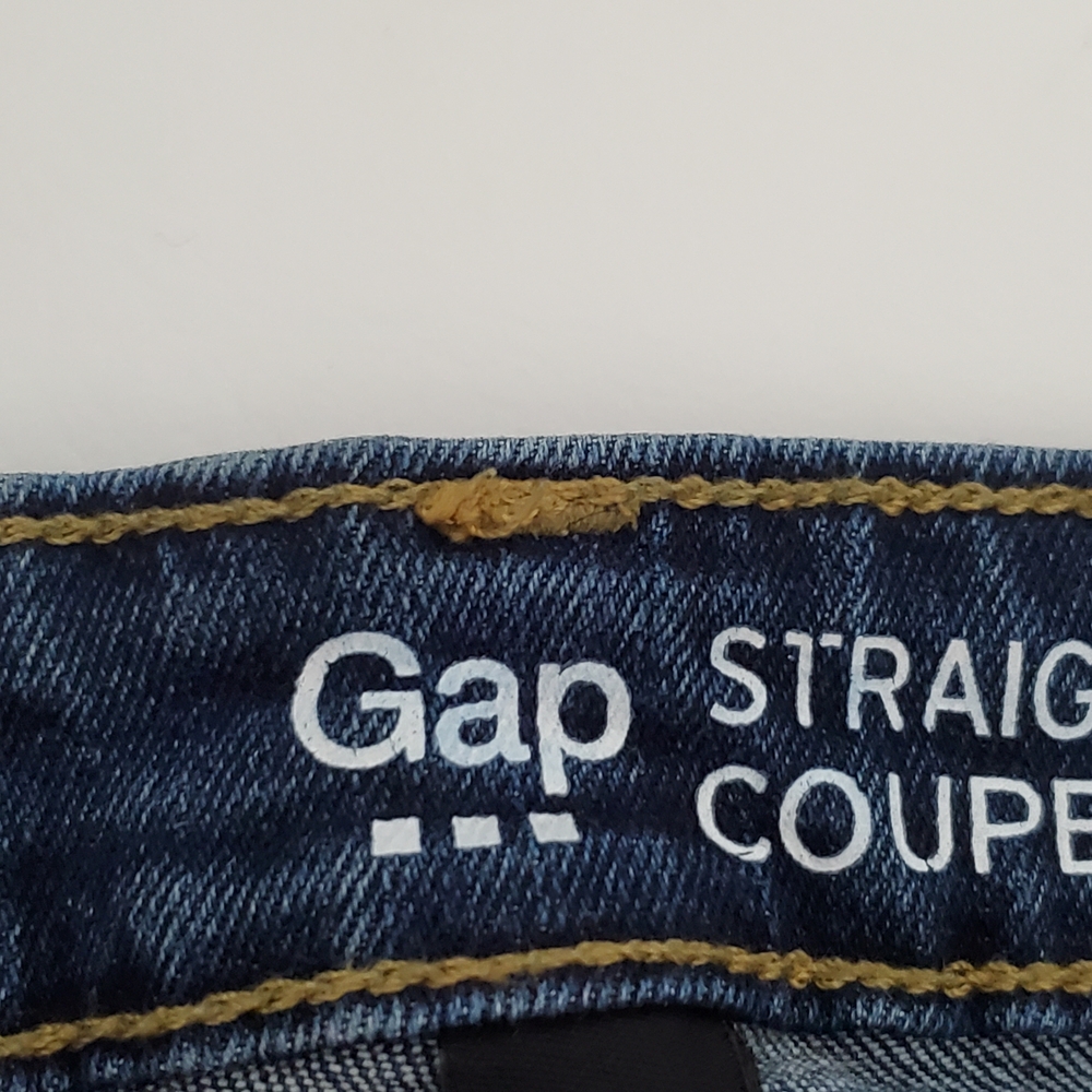 GAP Straight Cuff Cropped Jeans Women's Size 8 - Picture 8 of 11